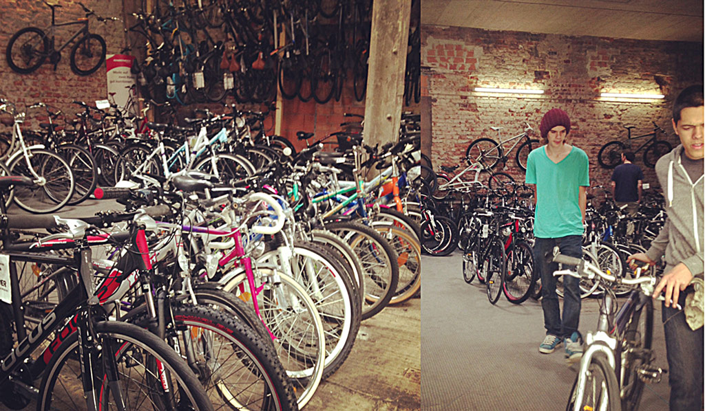 second hand bicycle shop